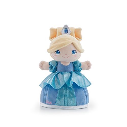 Trudi Sevi - poupée en étoffe Princesse Zaffira, 64271, Turquoise, 24 cm