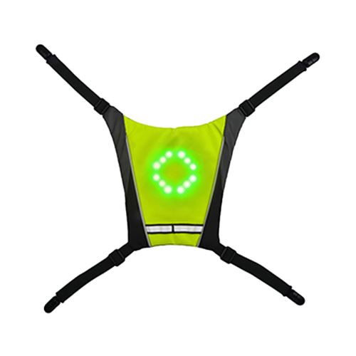 Gilet de sécurité réfléchissant avec LED signaux Gilet de sécurité réfléchissant avec des signaux LED Kiliaadk804