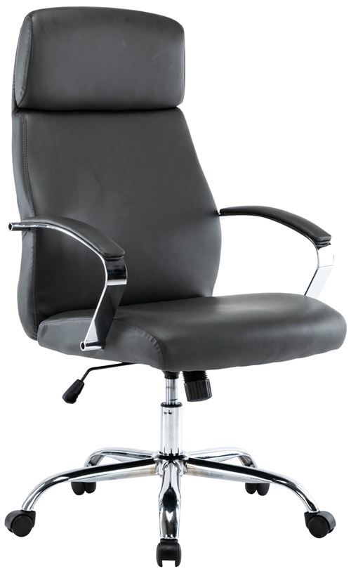 CLP Fauteuil de bureau Faro XL  Gris/Similicuir