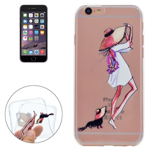 iPhone 6 & 6s Coque Protection TPU Fille ALS47795