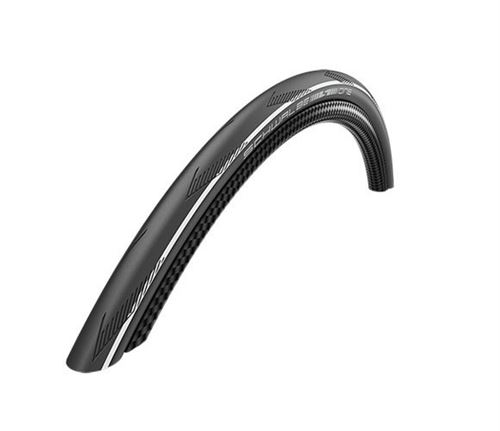 Schwalbe carcasse Un pneu pliable 28 x 1,00 (25-622) noir et blanc