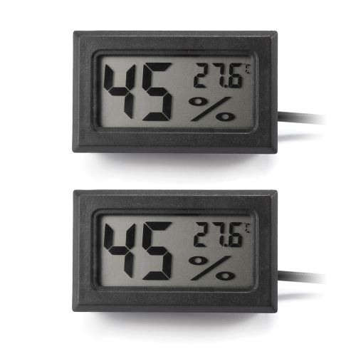 Mini Digital LCD Thermomètre Hygromètre Humidité Température compteur intérieur 1.5 M C