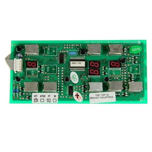 Carte clavier programmee pour table de cuisson brandt