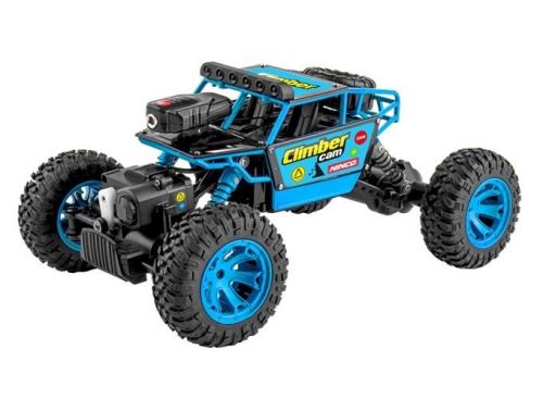 Ninco Voiture de course avec caméra Climber bleu 1:16