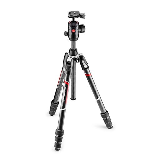 Manfrotto Befree GT MKBFRTC4GT-BH - Statief - met Manfrotto 496 Center Ball head