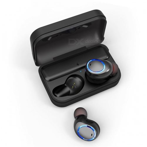 AWEI T3 Black Waterproof Bluetooth 5.0 In-Ear Earphone Stereo Earbuds Headset