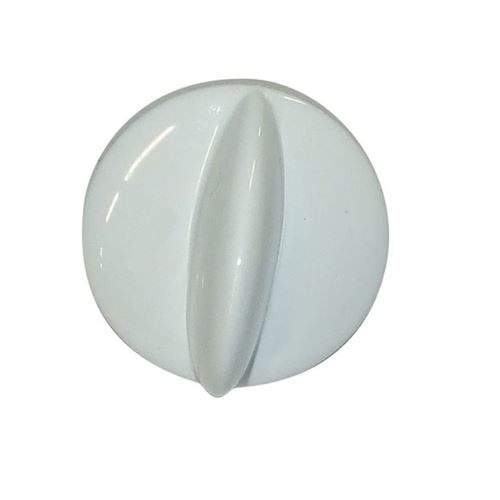 Bouton blanc bruleur pour cuisiniere faure - 6476194