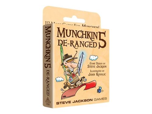 Steve Jackson Games - Munchkin 5: De-Ranged - jeu de cartes - pack d'extension