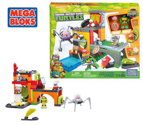 Tortues Ninja Megabloks Guarida 36x29