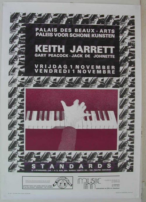 Keith JARRETT - 61x86 cm - AFFICHE / POSTER