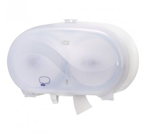 Distributeur de papier toilette compact