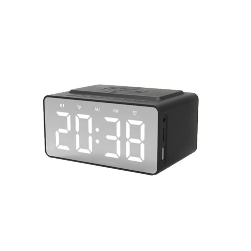 LED sans fil Bluetooth Haut-parleur Réveil sans fil USB Radio FM Port de charge_kosenewe154