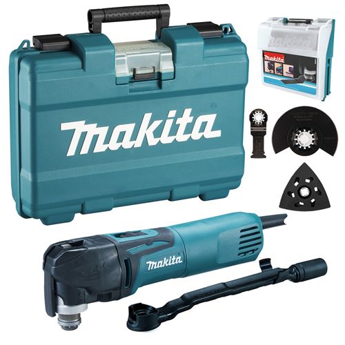 Découpeur-Ponceur Multifonctions 320 W - Makita - avec Lames - Tm3010Cx6