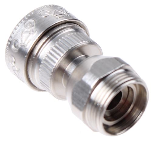 Alligator gonflage des connecteurs compresseur HV argent en aluminium