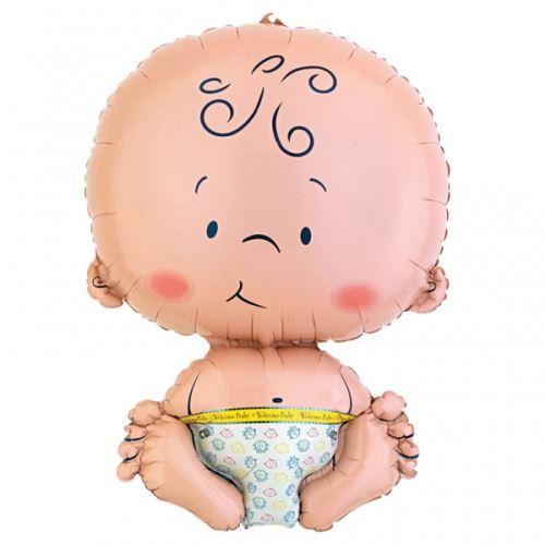 1 Gros Ballon Mylar-41 x 56 cm-Bébé