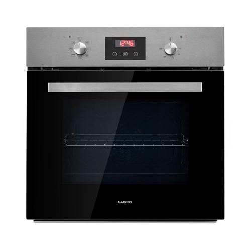 Kalahari Four grill &eacute;lectrique encastrable 65L - 7 fonctions - 2300W - inox bross&eacute; noir