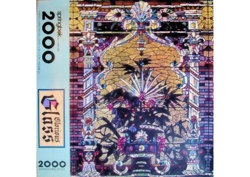 Glorious Glass 2000 Piece Interlocking Jigsaw Puzzle