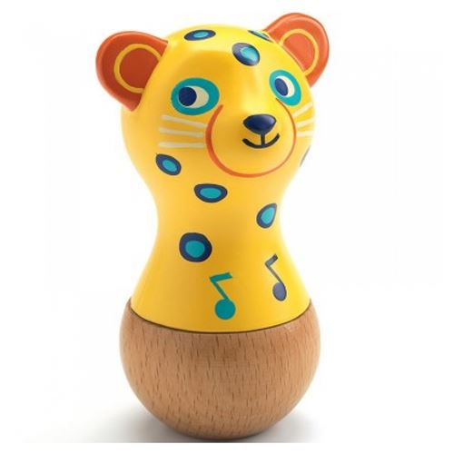 Djeco Jaune Dj06021 Maracas Animambo Jaguar