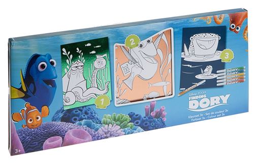 Slammer trouver le jeu de couleurs Dory 4-pièces