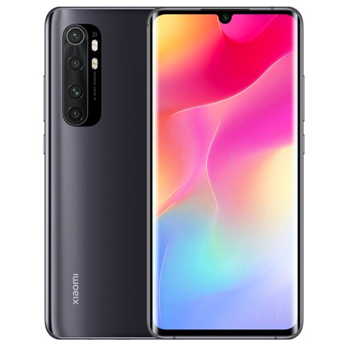 Smartphone Mi Note 10 Lite 6,47 pouces 6Go 64Go Quad Caméra 64MP Minuit Noir