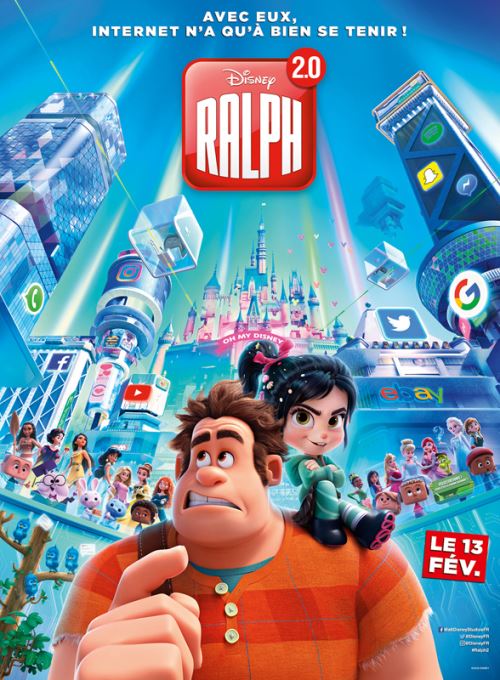 RALPH 2 Affiche cinema originale
