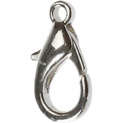  CC Hobby Fermoirs mousquetons, L: 18 mm, argent&eacute;, 4pi&egrave;ces- - Bijouter