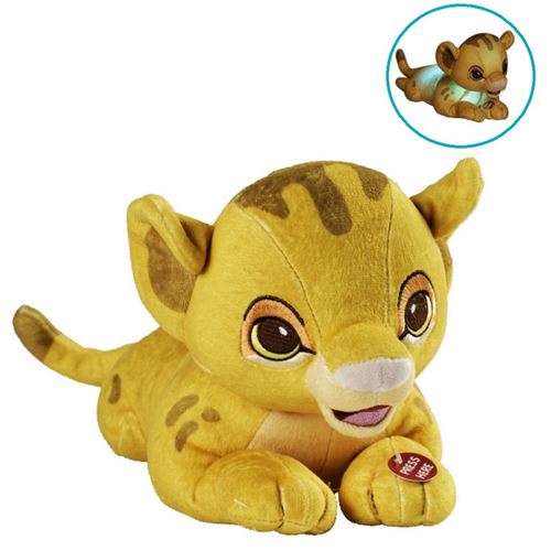 Peluche lumineuse - Disney Roi lion - Bébé Simba