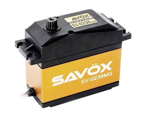 SERVO Jumbo 1/5è SAVOX SV-0236MG 40 Kg.cm/7,4V