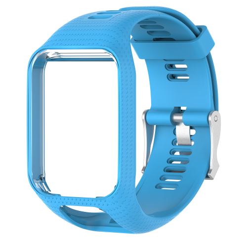 Bracelet en silicone pour TomTom Runner 2/3 - Bleu