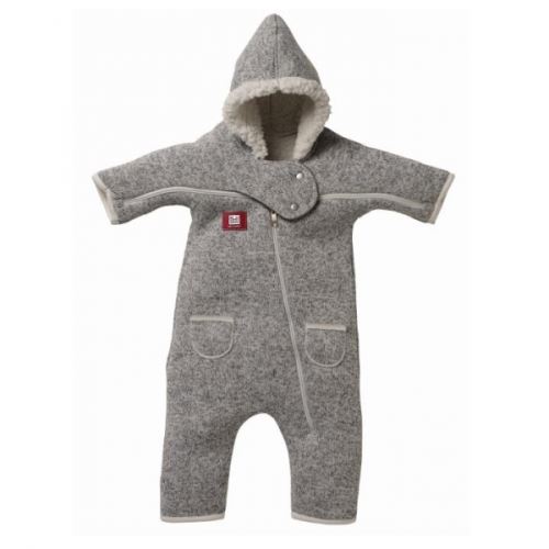 Combinaison t-zip 6-12 mois gris chine - red castle