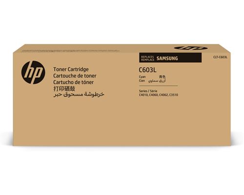 HP CLT-C603L Toner laser 10000pages Cyan - Cartouches toner et laser (Toner laser, 10000 pages, Cyan, 1 pièce(s))