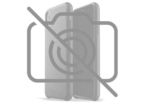 Coque en Cuir iPhone XR 2 Premium Mujjo - Noir