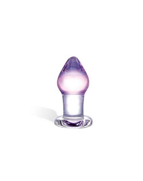 Plug butt en verre améthyste glas 63262