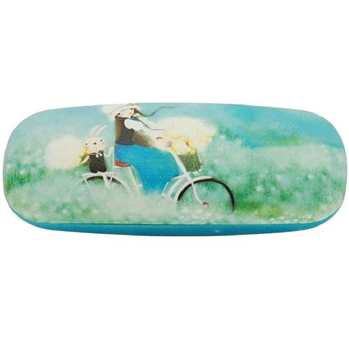 Boite polyuréthane Bleu pour lunettes Kori Kumi