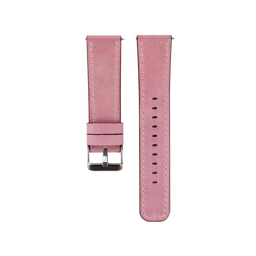 Bracelet en cuir simple pour Fitbit Versa / Versa2 / Lite - Rose