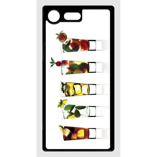 Coque Sony Xperia Xz Premium Boissons De L'été Fond Blanc