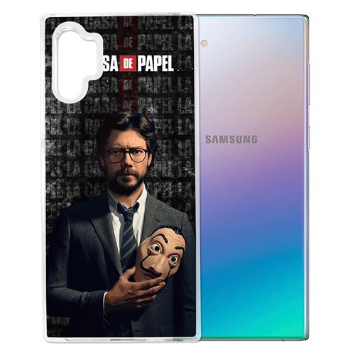 Coque pour Samsung Galaxy Note 10 -  La Casa De Papel - Professeur Masque