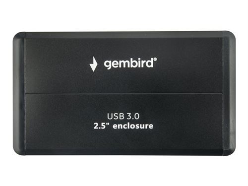 Gembird EE2-U3S-2 - Storage enclosure - 2.5 - SATA 3Gb/s - USB 3.0 - zwart