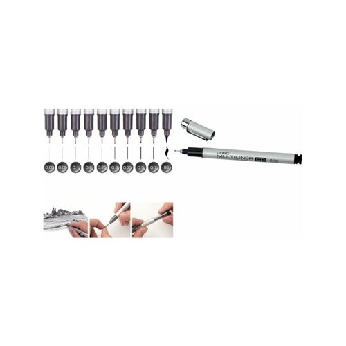 COPIC MULTILINER SP 0,1 mm, noir
