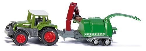 Tracteur avec Broyeur de Branches