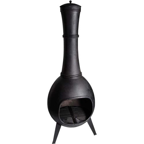 Fancy Flames - Chauffe-terrasse en fonte 53 x 144 cm