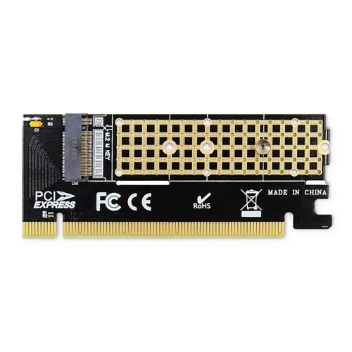 5€07 sur DIGITUS Carte Add-On M.2 NVMe SSD PCI Express 3.0 (x16