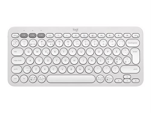 Logitech Clavier Bluetooth Pebble Keys 2 K380s en Tons De Blanc - Image 2