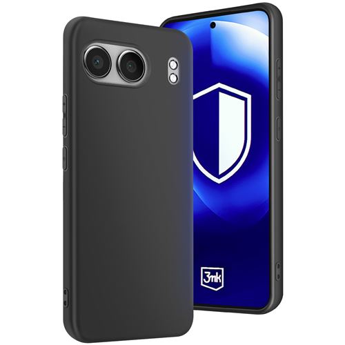 3Mk Noir Coque Pour Oneplus Nord 4 Antichoc Souple Mat - Image 4