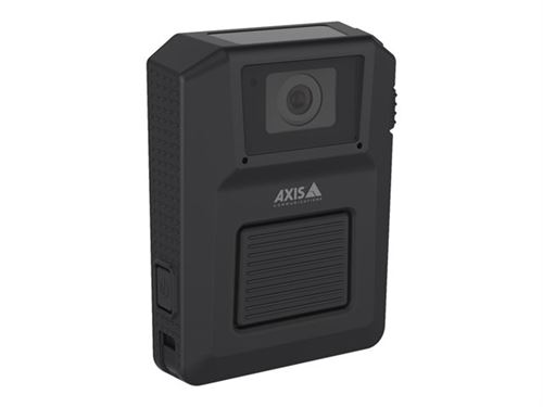 AXIS W100 Body Worn Camera - Caméscope - 1080p / 30 pi/s - flash 64 Go - mémoire flash interne - Wi-Fi, Bluetooth - NCS S 9000-N