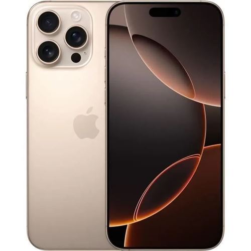 Apple iPhone 16 Pro Max 256Go Or Reconditionné avec Batterie neuve