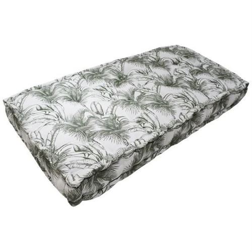 Deko & Co Coussin Palette Imprimé - 60 X 120 X 15 Cm - Kaki