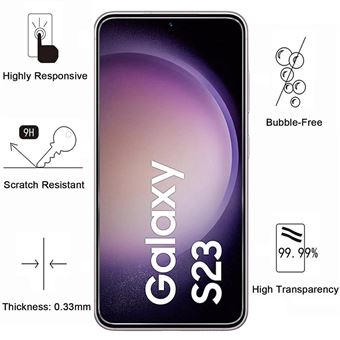 Samsung Galaxy S23 Ultra 5G verre trempé vitre protection écran