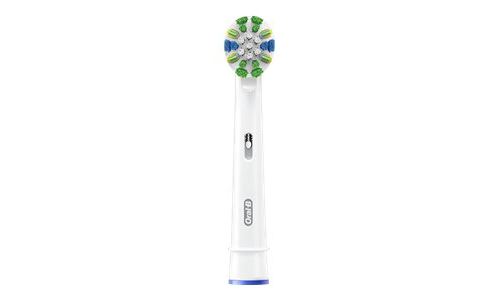 Oral-B FlossAction CleanMaximiser - Tête de brosse de rechange - pour brosse à dent - blanc (pack de 4) - pour Pro 600 FlossAction, 700 FlossAction; ProfessionalCare 500 FlossAction