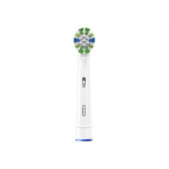 Oral-B FlossAction CleanMaximiser - Tête de brosse de rechange - pour brosse à dent - blanc (pack de 4) - pour Pro 600 FlossAction, 700 FlossAction; ProfessionalCare 500 FlossAction - 1
